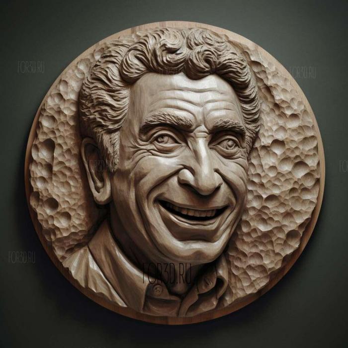 Ross Geller 3 stl model for CNC